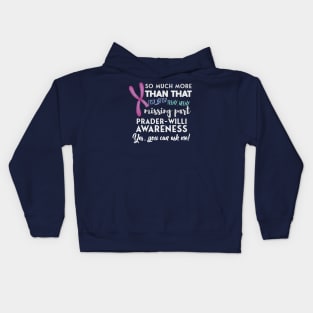 Prader Willi Awareness Kids Hoodie